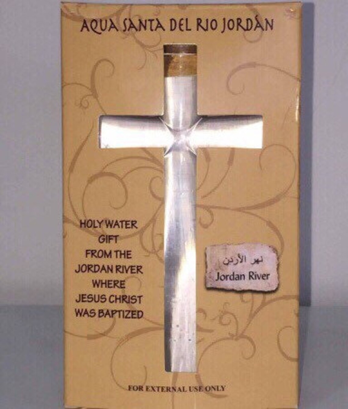 Cross Bottle Holy Water