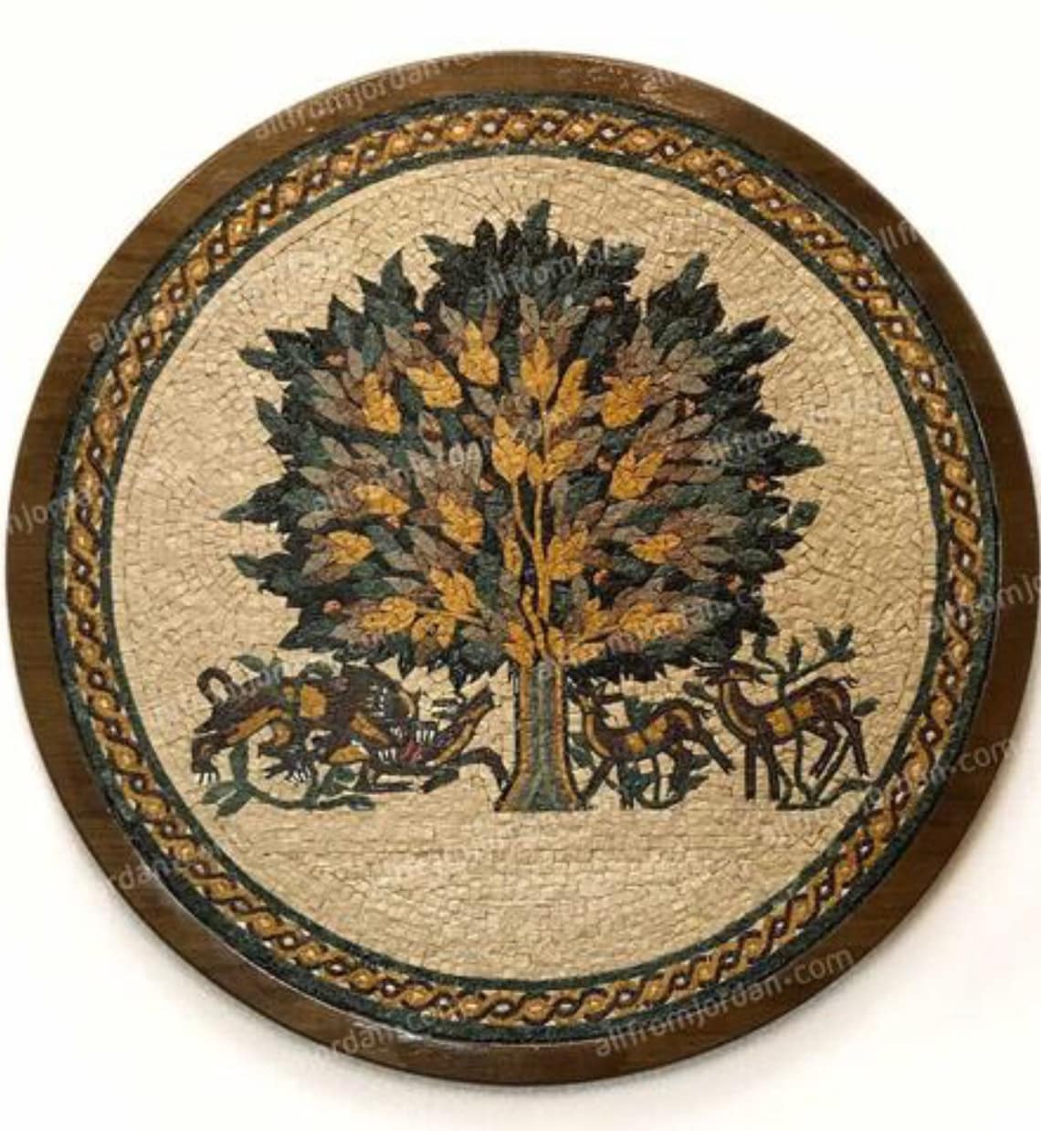 Hand Made Tree Of Life - Mosaic Artwork