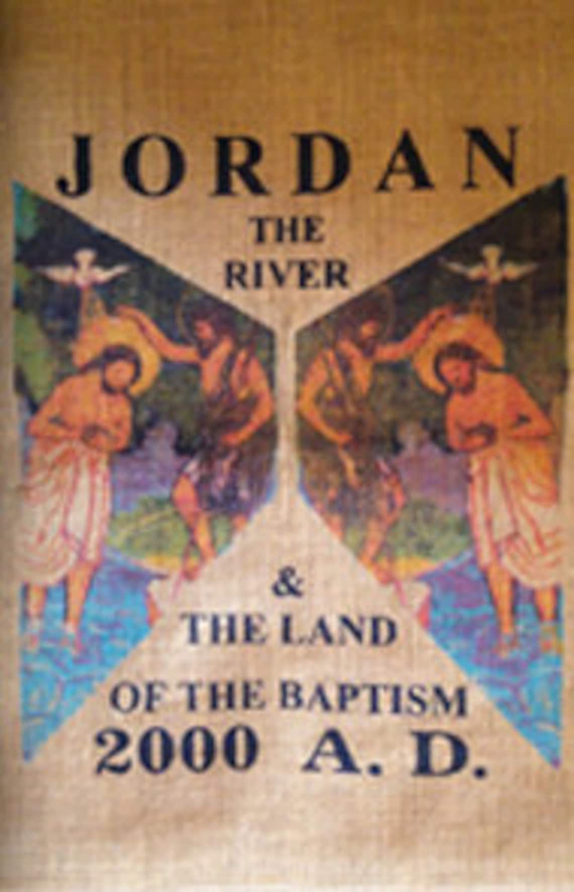 Cúrate con agua bendita del río Jordán, donde Jesucristo fue bautizado y bendecido. Una botella en forma de cruz, regalo de Tierra Santa.